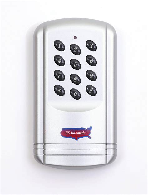 usautomatic 050520 wireless keypad for sentry gate openers metal enclosure|sentry keypad 050520.